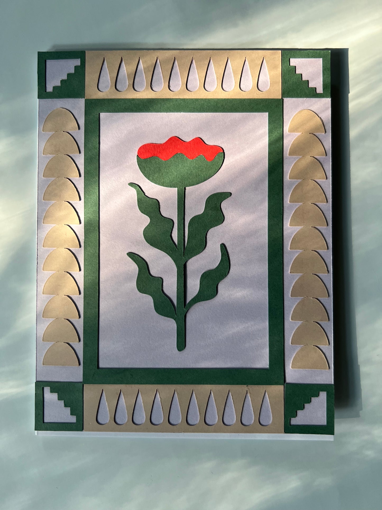 Floral Greeting Card